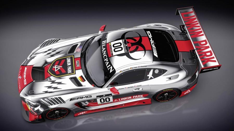  Mercedes-AMG GT3 Linkin Park Livery 2016 года  (фото 3 из 3)
